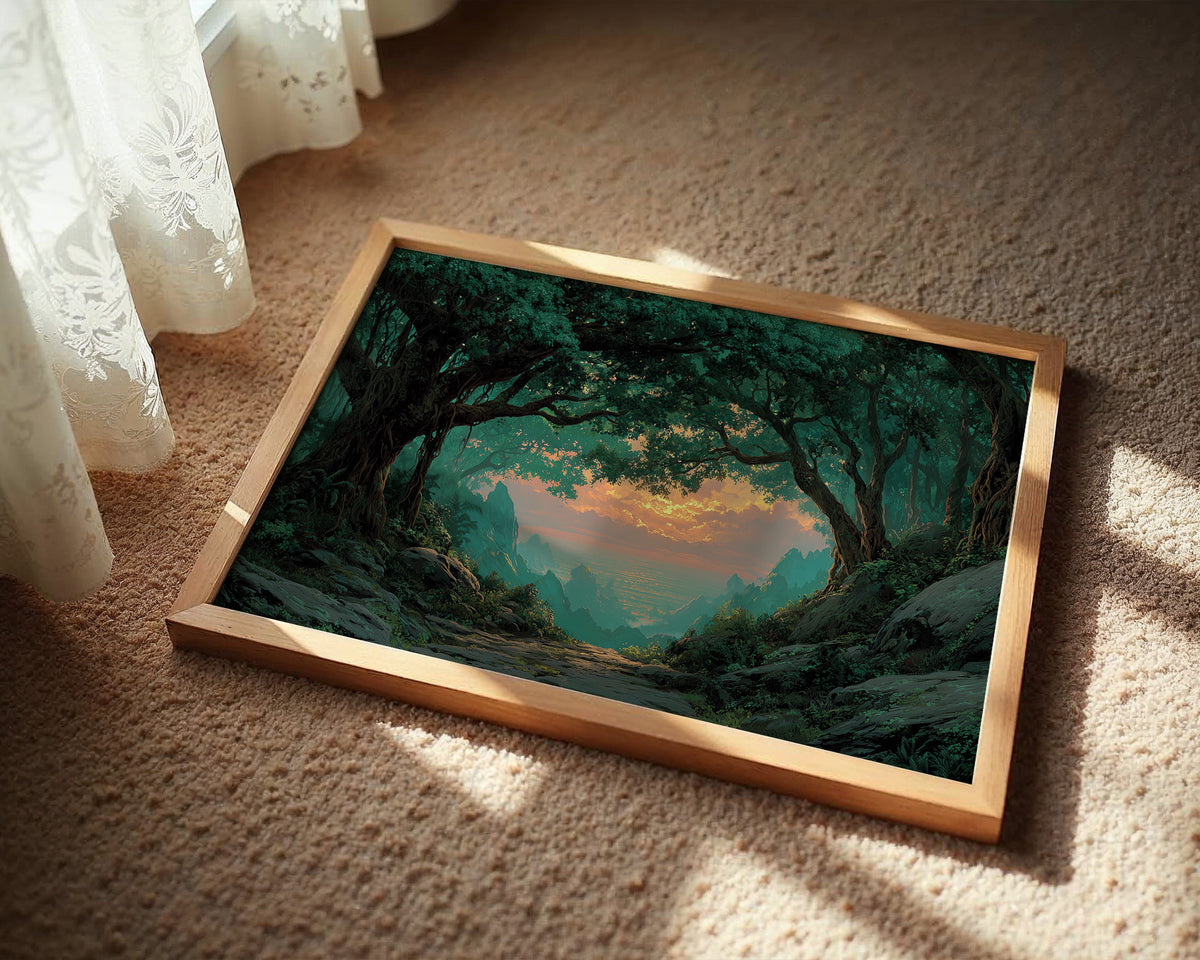 The Trees Framed It Themselves