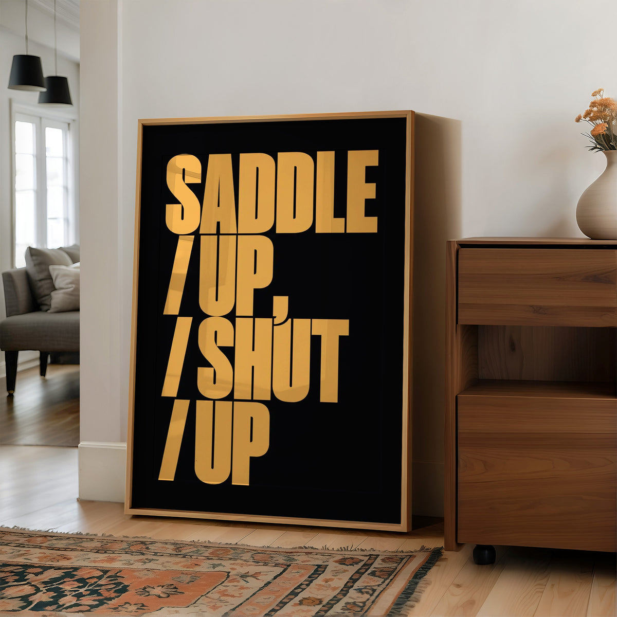 Saddle Up, Shut Up