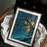 Small Person, Big Tree Energy