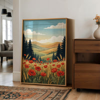 Poppy Fields Forever: Wheat Third-Wheeling