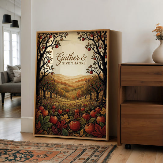 Gather & Give Thanks: Apples Already Gathered