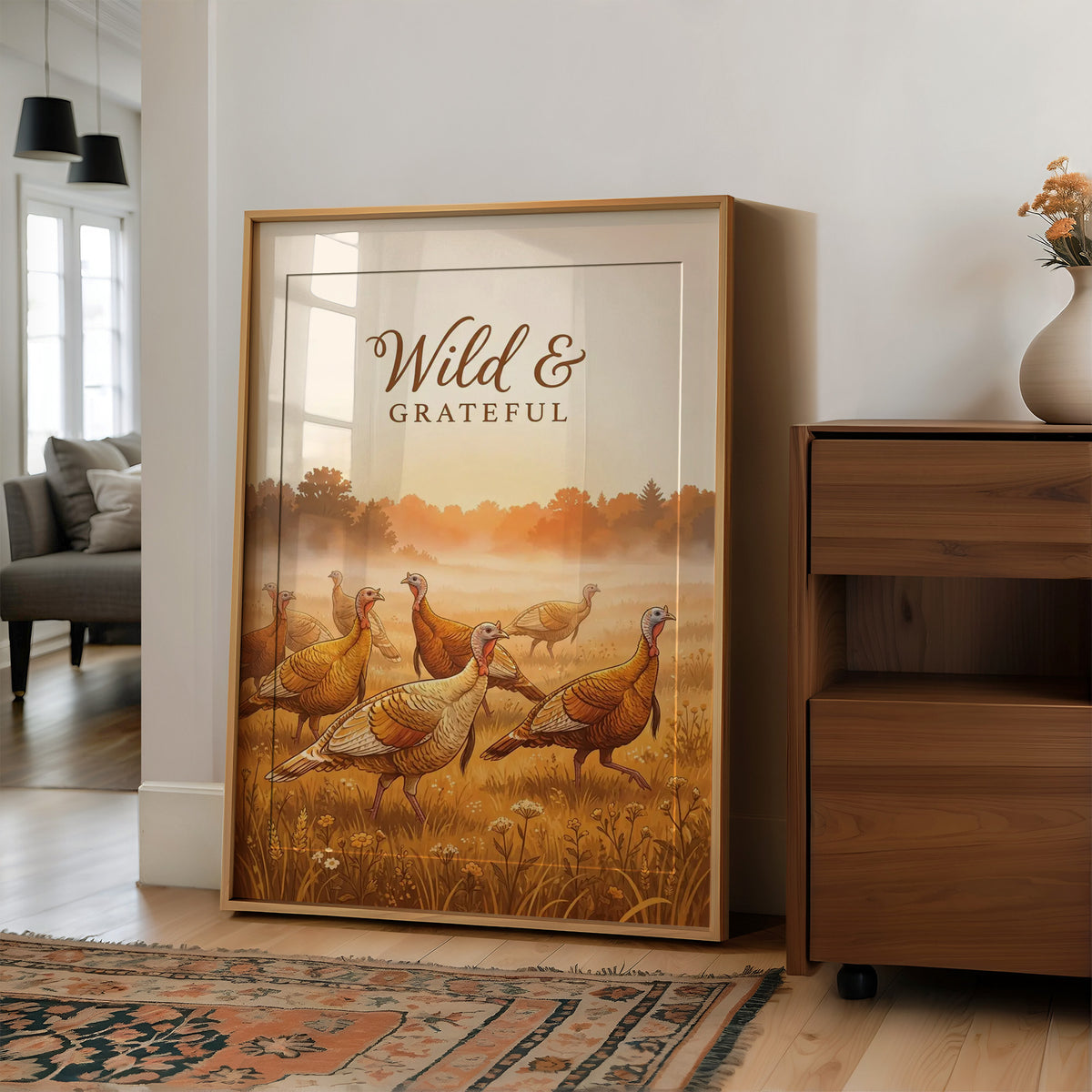 Wild & Grateful: Turkeys Leaving Town