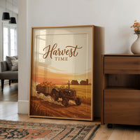 Harvest Time: Tractor Drives Itself
