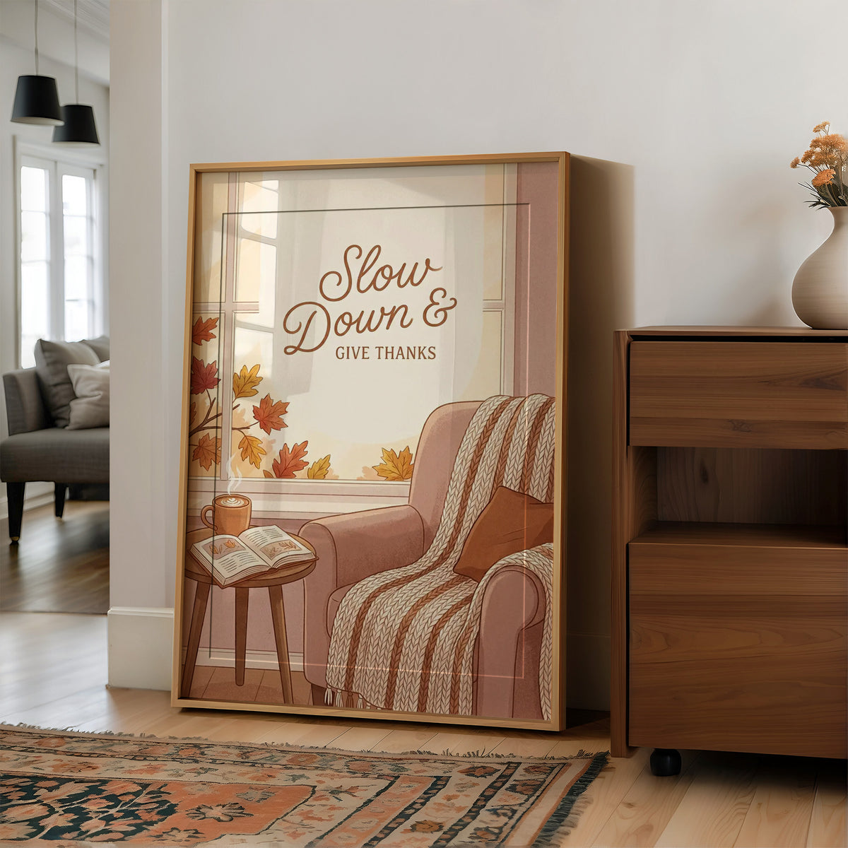 Slow Down & Give Thanks: Chair Already Claimed
