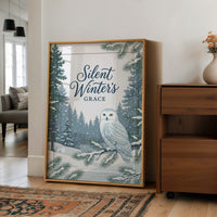 Silent Winter’s Grace: Owl Unimpressed