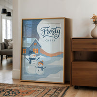 Frosty Cheer: Snow Family Portrait