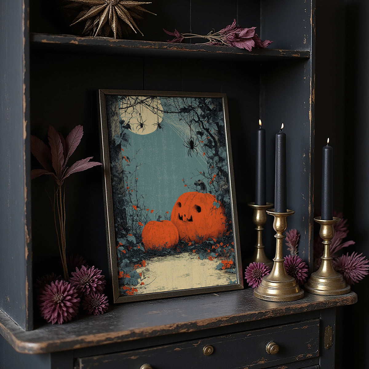 Pumpkin Patch: Spiders Dropping In