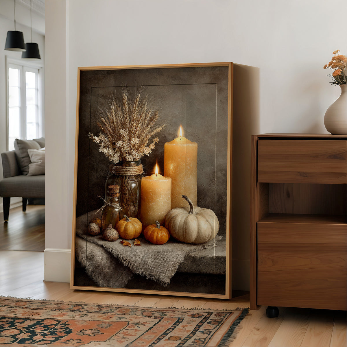Neutral Harvest: Even the Candles Are Beige
