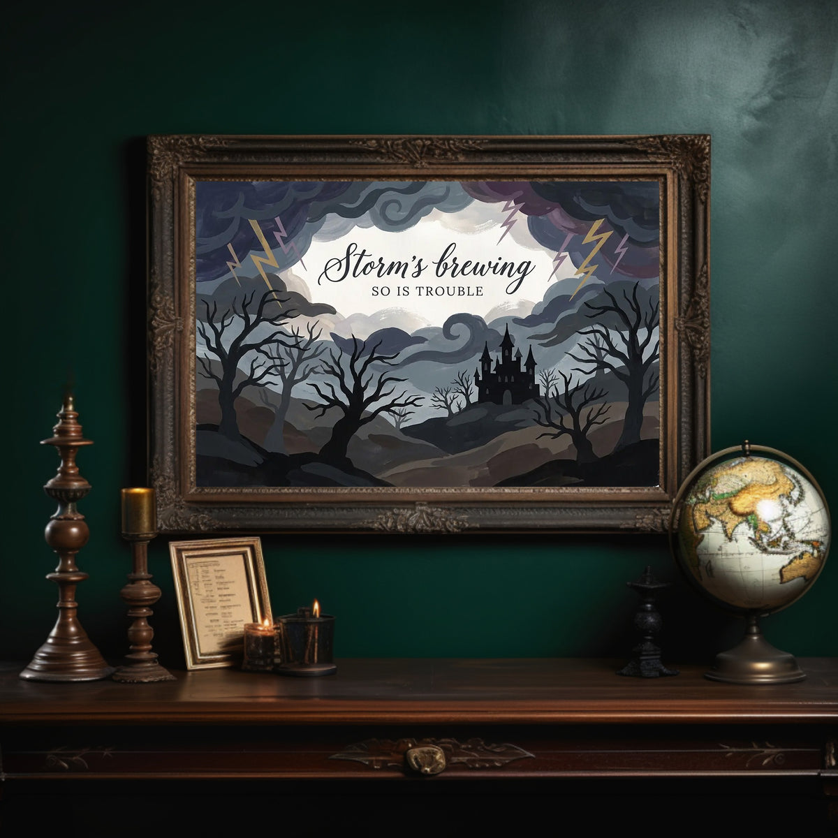 Forecast: Gloomy With Castle Drama