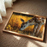 Close-Up Fawn, Mouth Full