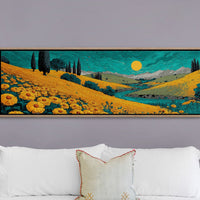 Fields Of Gold Under Teal Skies