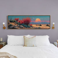 Desert Bloom at Sundown
