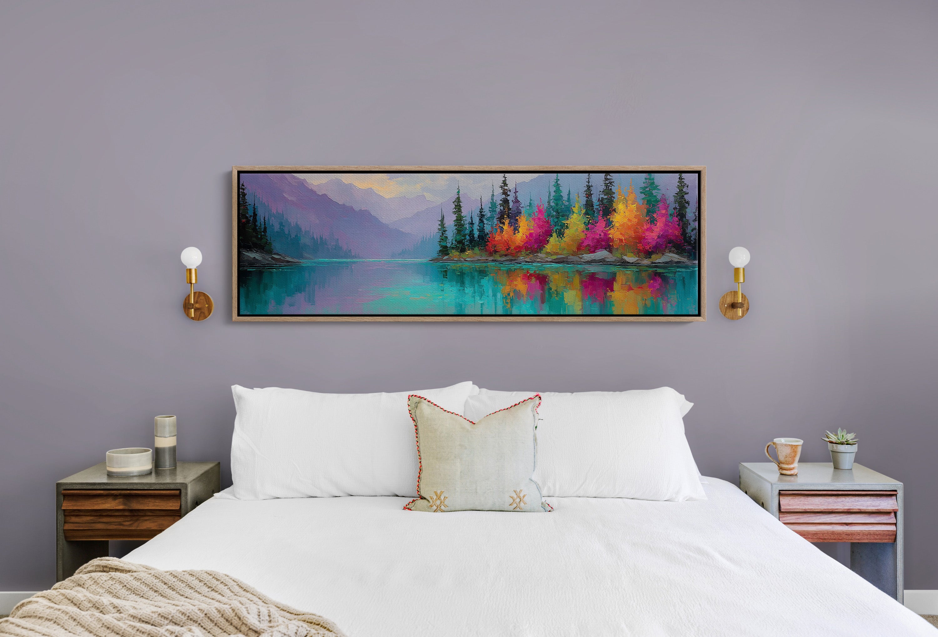 Color Along the Quiet Lake