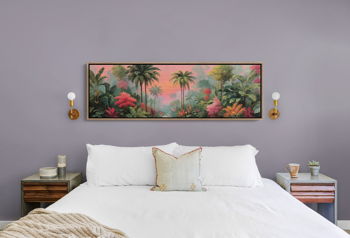 Blush Sky Tropical Haven