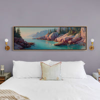 Rocky Coastal Serenity
