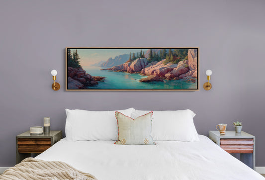 Rocky Coastal Serenity