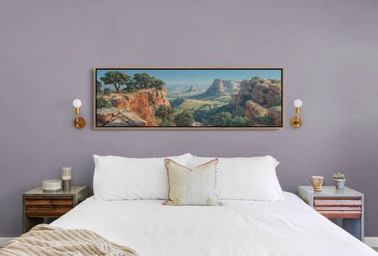 Sunlit Canyon Overlook