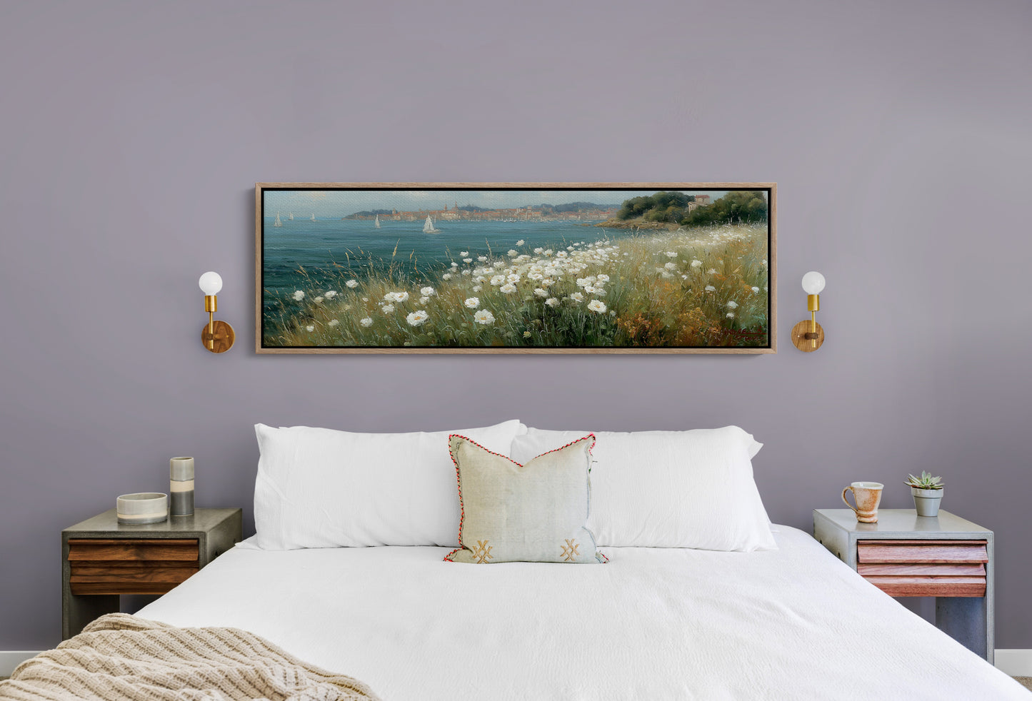 Wildflowers By The Quiet Coast