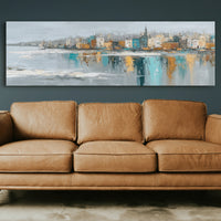 Harbor City In Quiet Reflection
