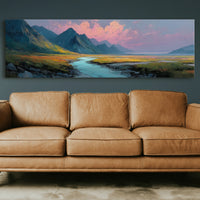 River of Light Through the Valley