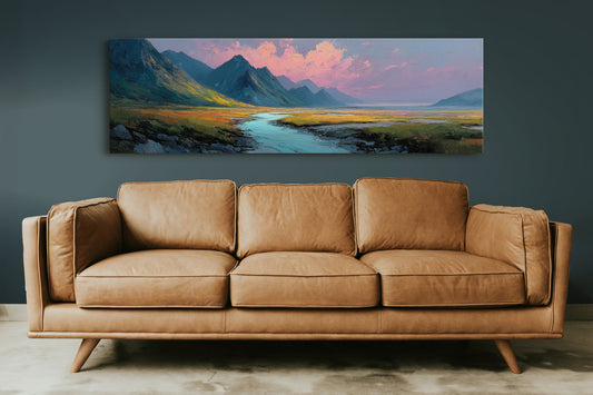 River of Light Through the Valley