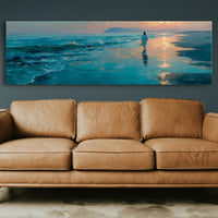 Radiant Abstract Sunset Reflection