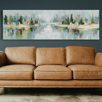 Quiet Reflections Across Still Water
