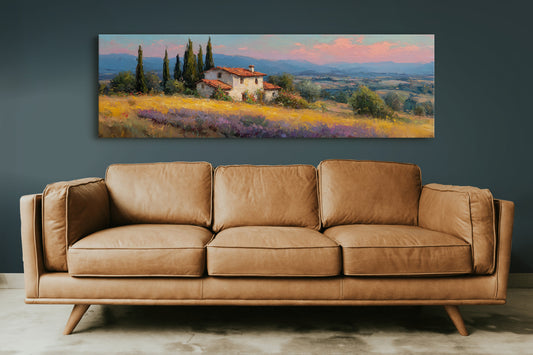Tuscan Cottage In Golden Fields
