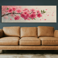 Cherry Blossoms In Soft Spring Light