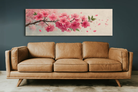 Cherry Blossoms In Soft Spring Light