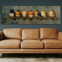 Seven Little Birds On A Quiet Wire