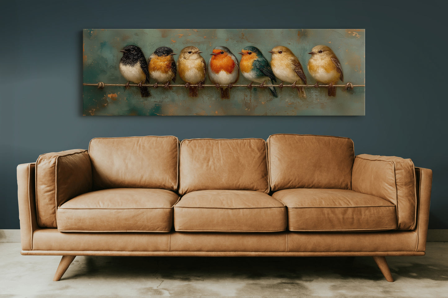 Seven Little Birds On A Quiet Wire
