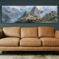 Misty Morning Over Machu Picchu