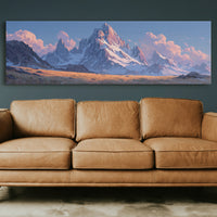 Majestic Alpine Mountain Landscape