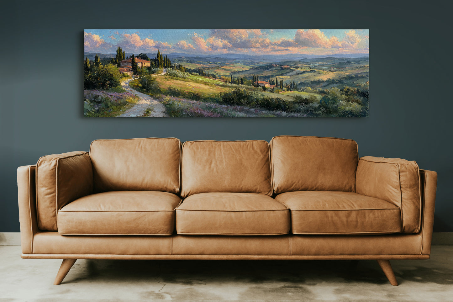Sunlit Hills of Tuscany