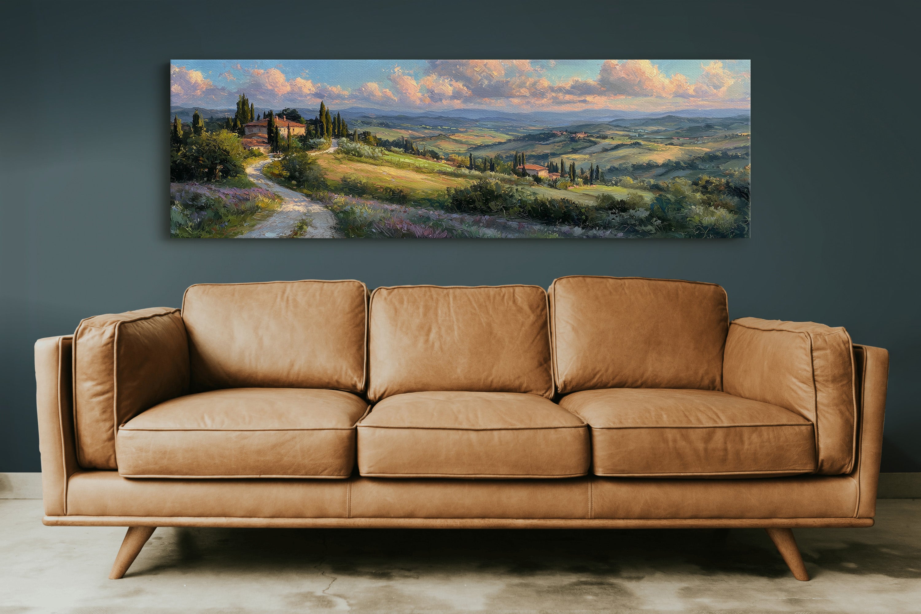 Sunlit Hills of Tuscany