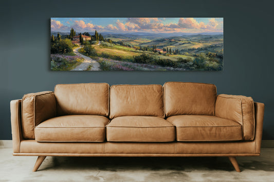 Sunlit Hills of Tuscany
