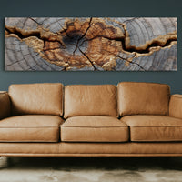 Gold Veins Through Ancient Wood