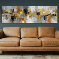 Golden City Abstract