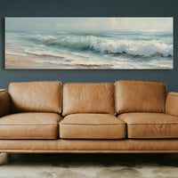 Rolling Waves on Quiet Shore