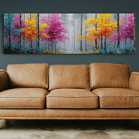 Vibrant Autumn Forest Path