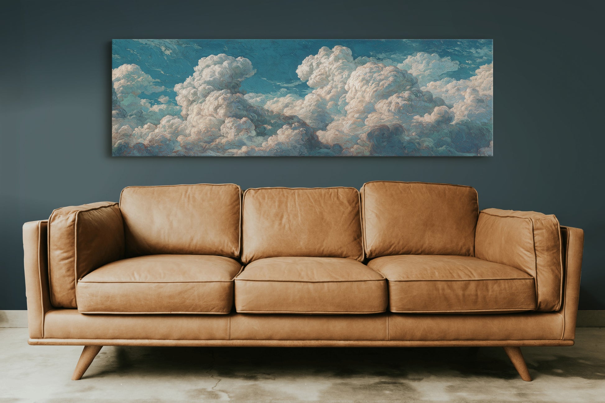 Dreamy Billowing Cloudscape