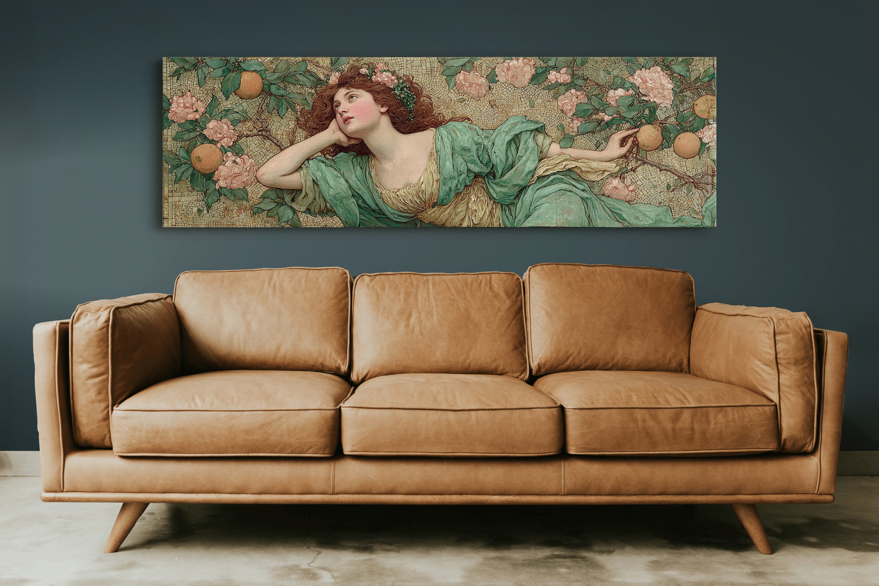 Romantic Art Nouveau Garden Muse