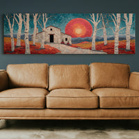 Chapel Beneath the Crimson Sun