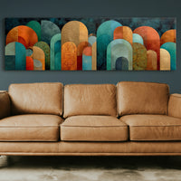 Art Deco Arches In Jewel Tones