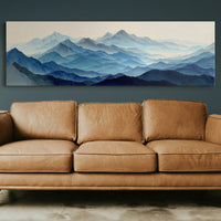Layers Of Blue Mountain Horizons