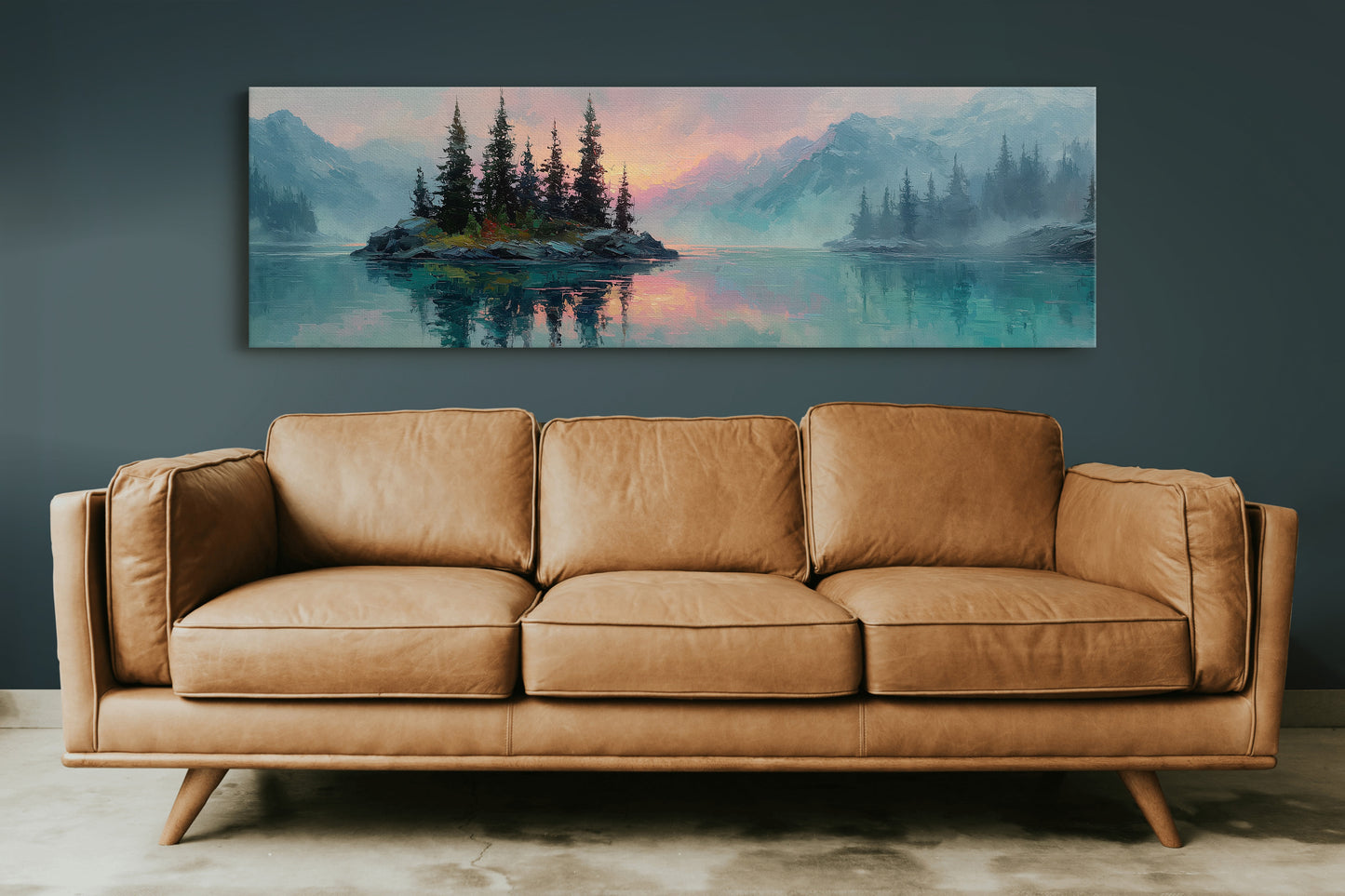 Island Pines at Quiet Daybreak