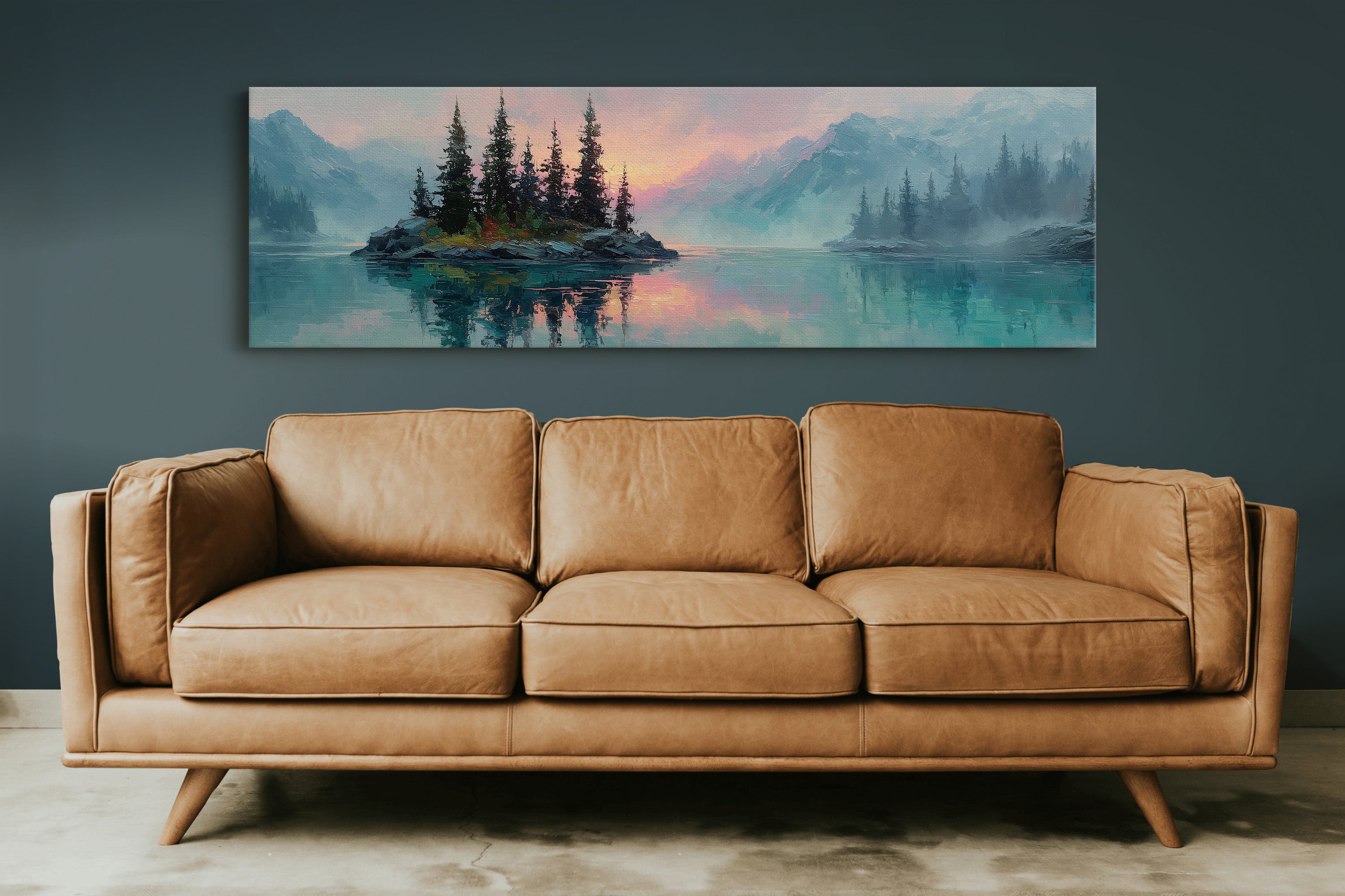 Island Pines at Quiet Daybreak