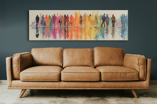 City Walk in Living Color