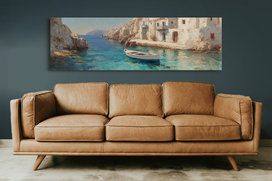 Quiet Boat in a Coastal Cove